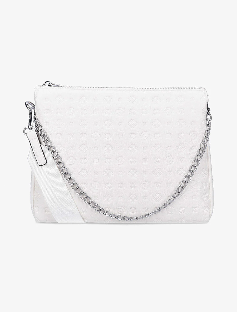 Sac besace Nora - Blanc