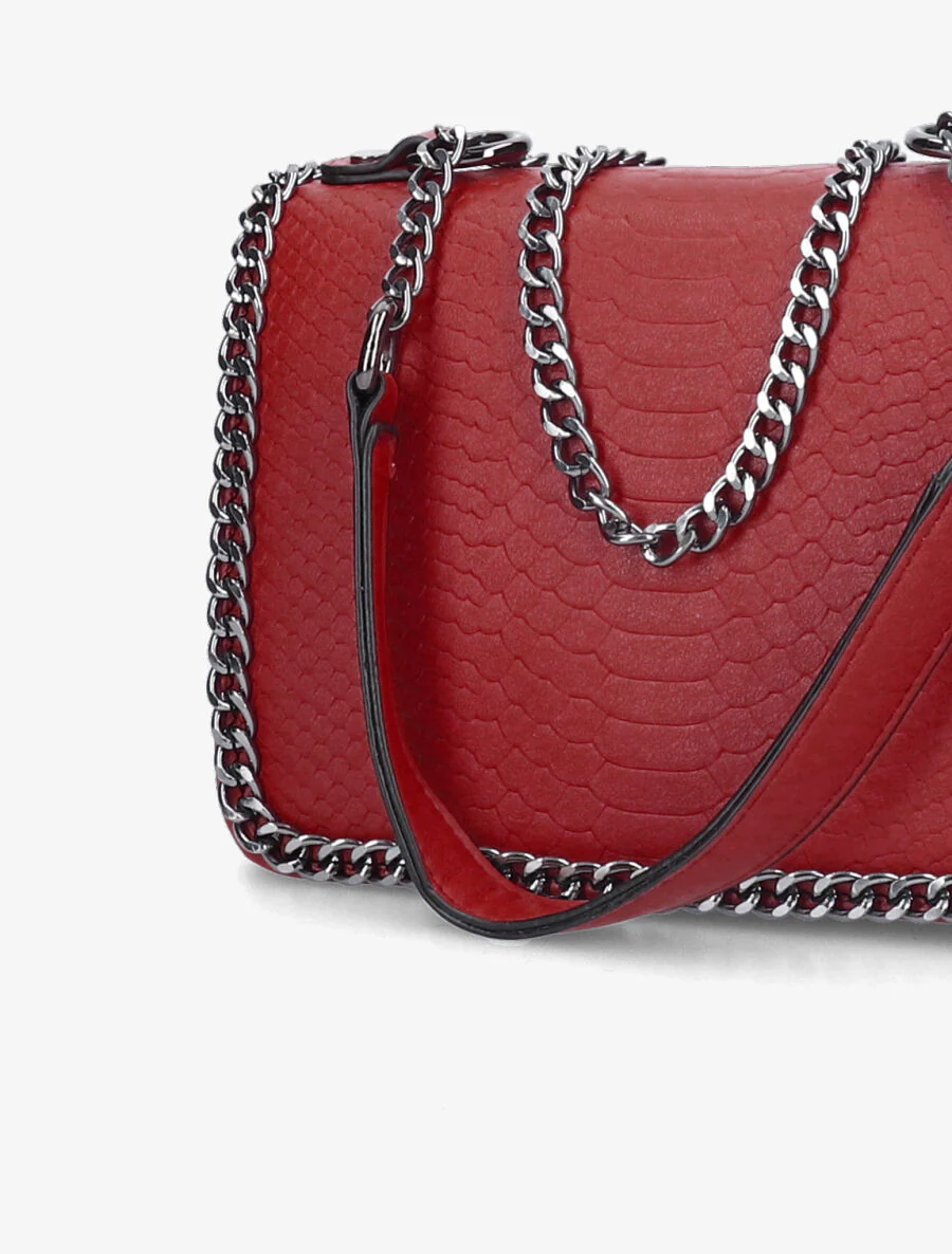Sac besace Olivia - Rouge - Image 4