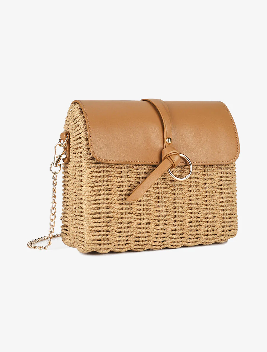 Sac besace Olympe - Camel - Image 3