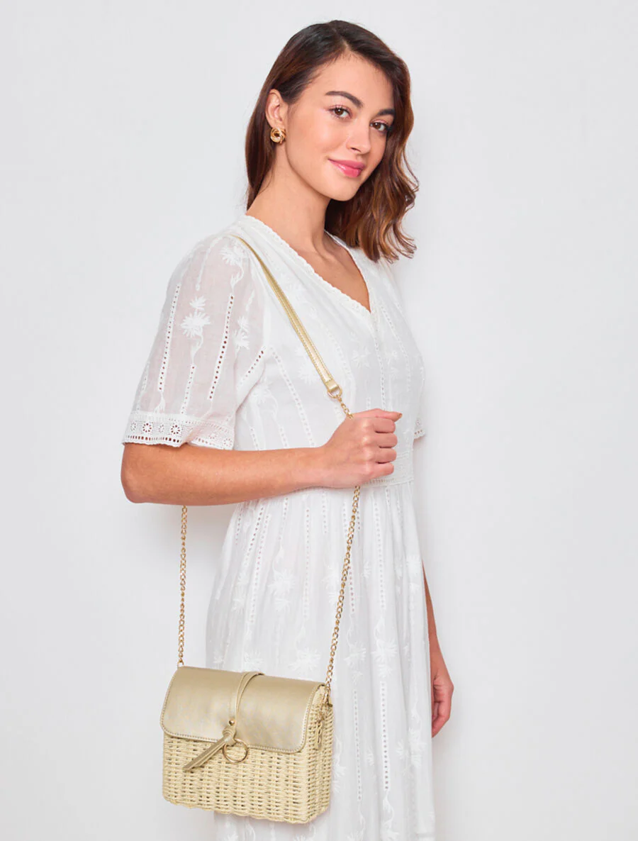 Sac besace Olympe - Or