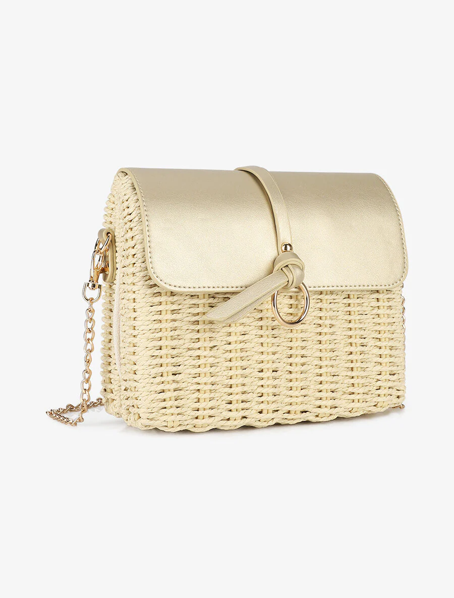 Sac besace Olympe - Or - Image 4