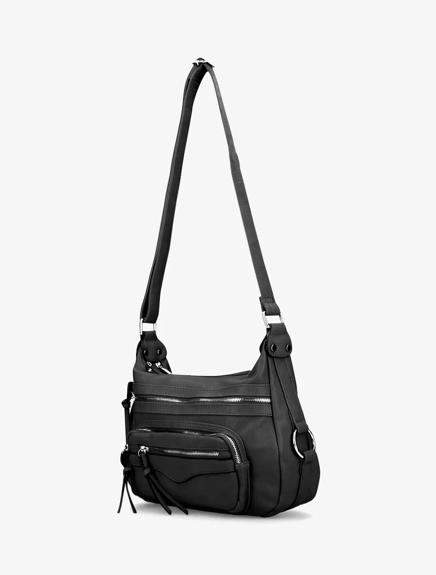 Sac besace Philomena - Noir - Image 2