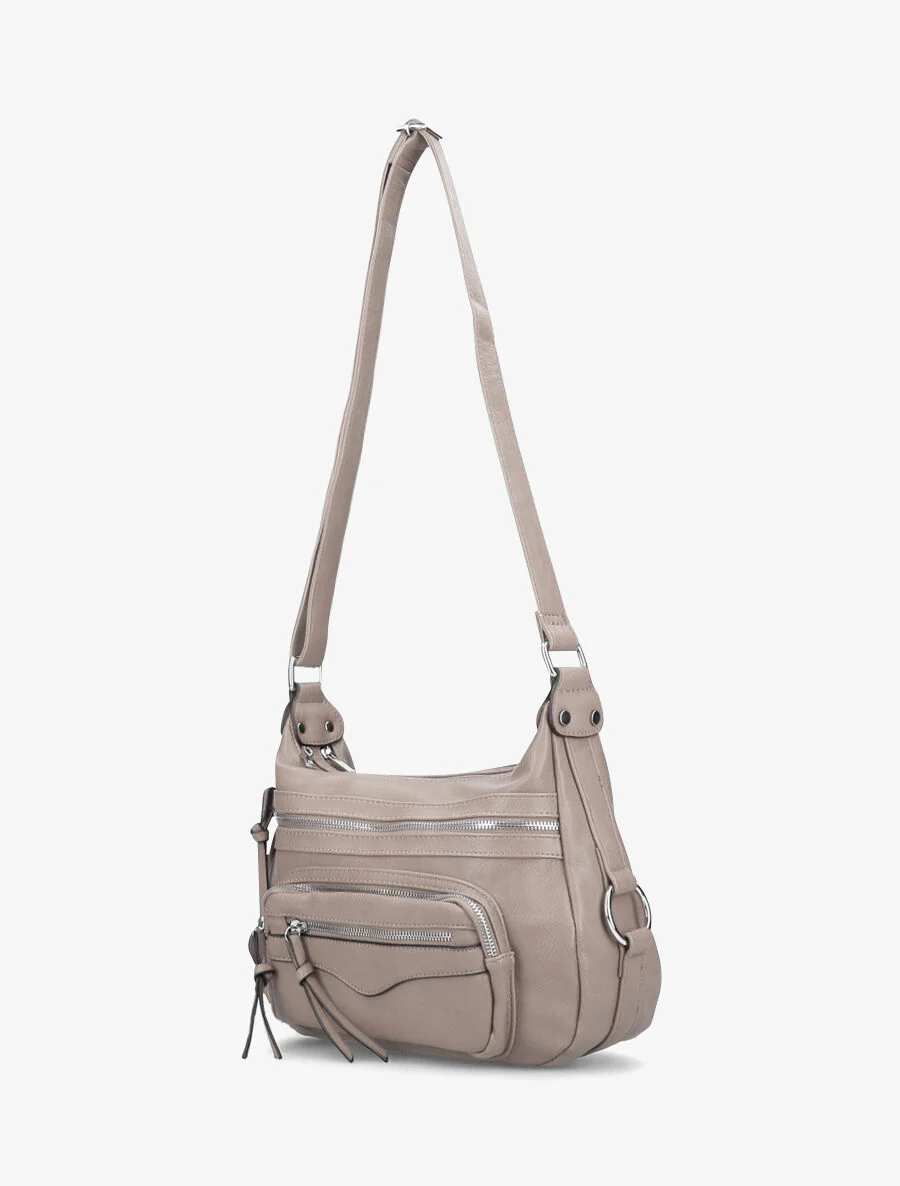 Sac besace Philomena - Taupe - Image 2