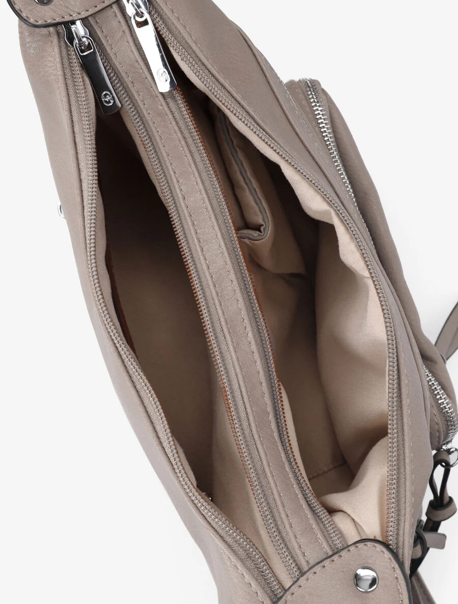 Sac besace Philomena - Taupe - Image 4