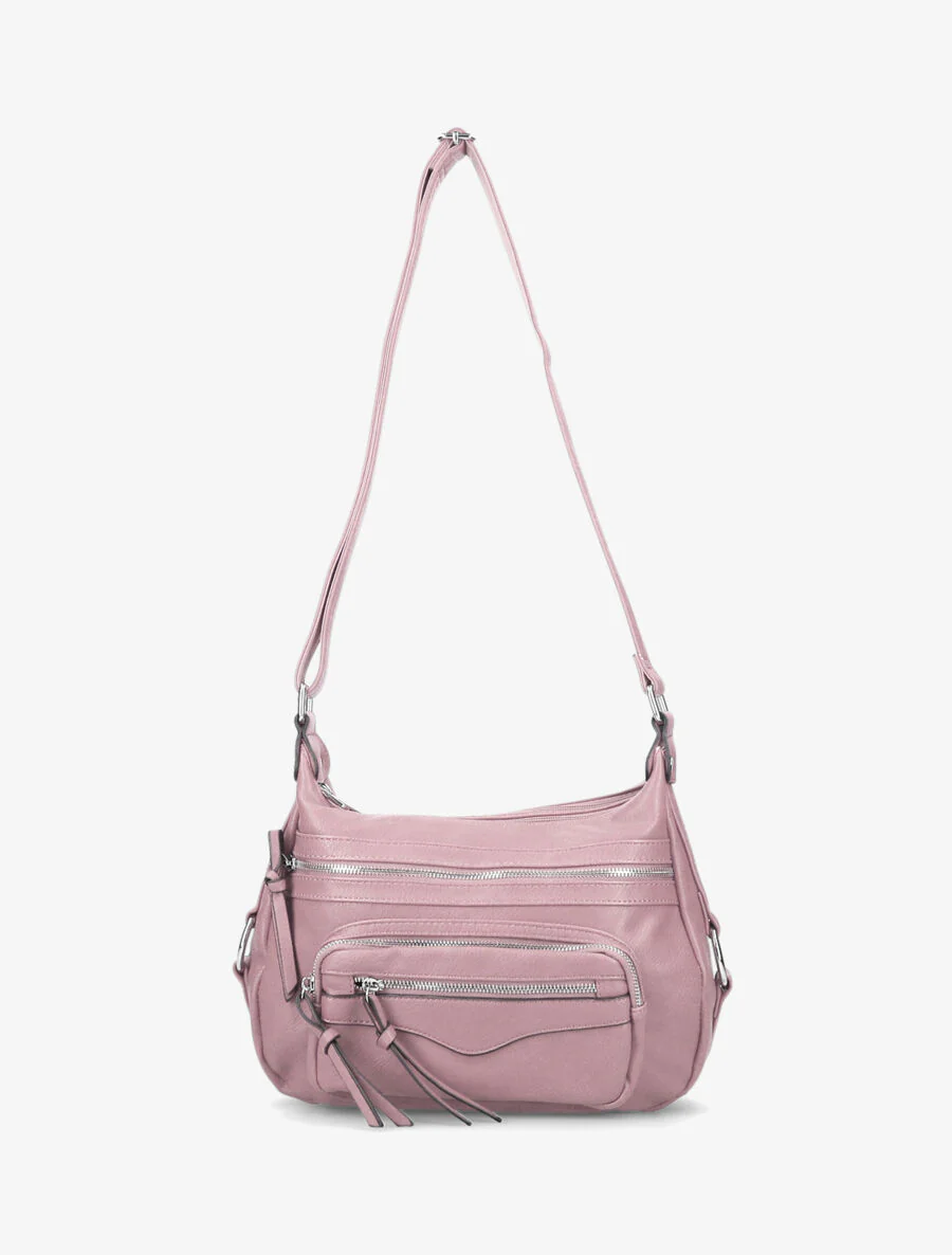Sac besace Philomena - Rose