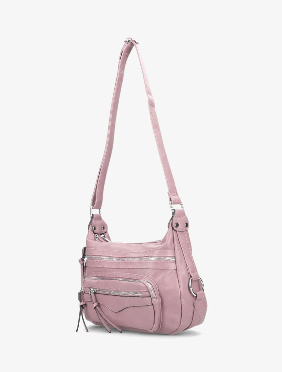 Sac besace Philomena - Rose - Image 2