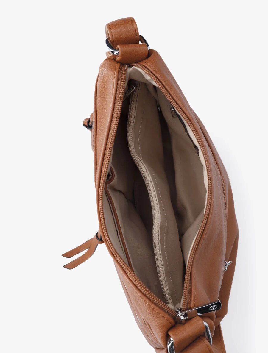 Sac besace Piper - Camel - Image 5