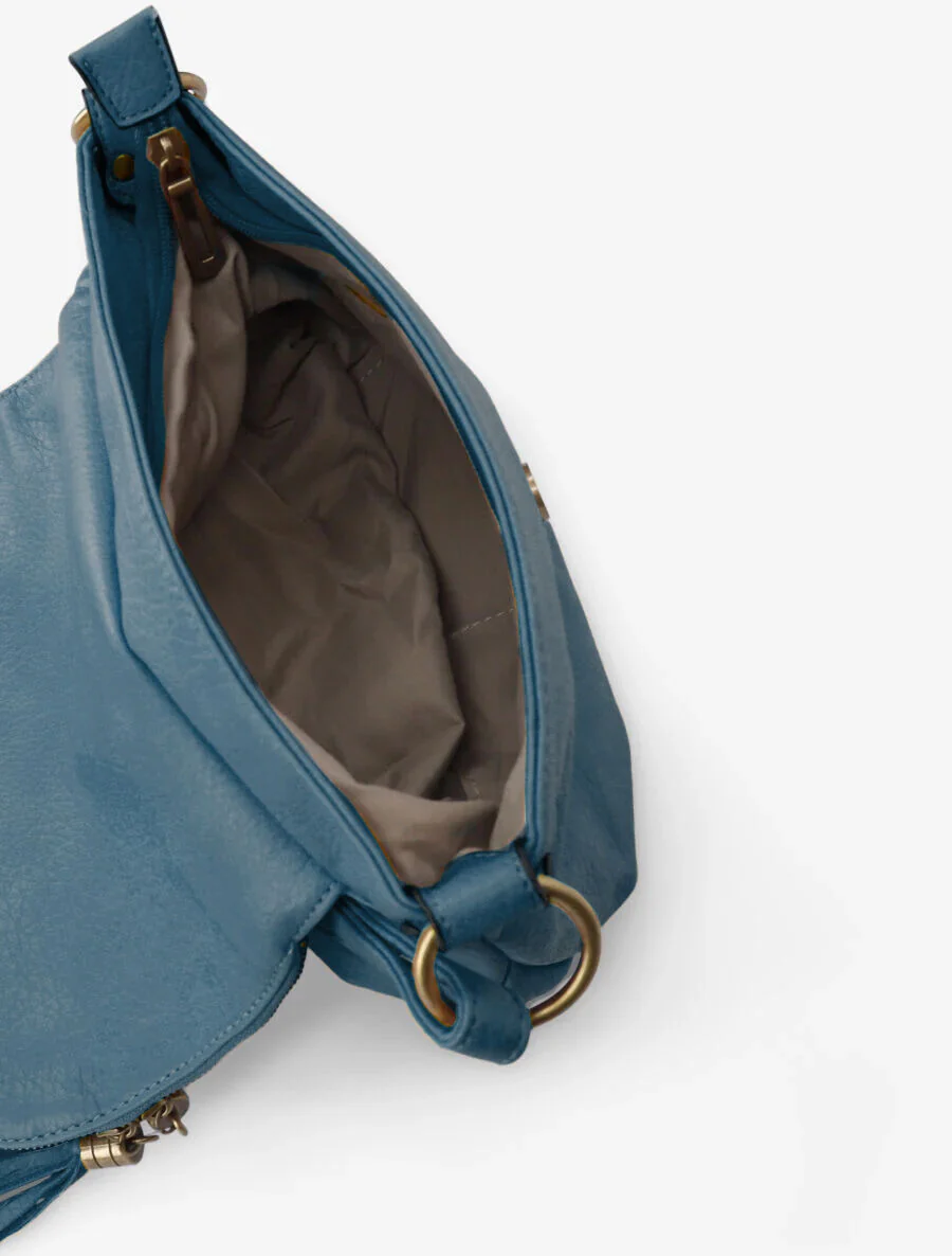 Sac besace Renata - Bleu gris - Image 4