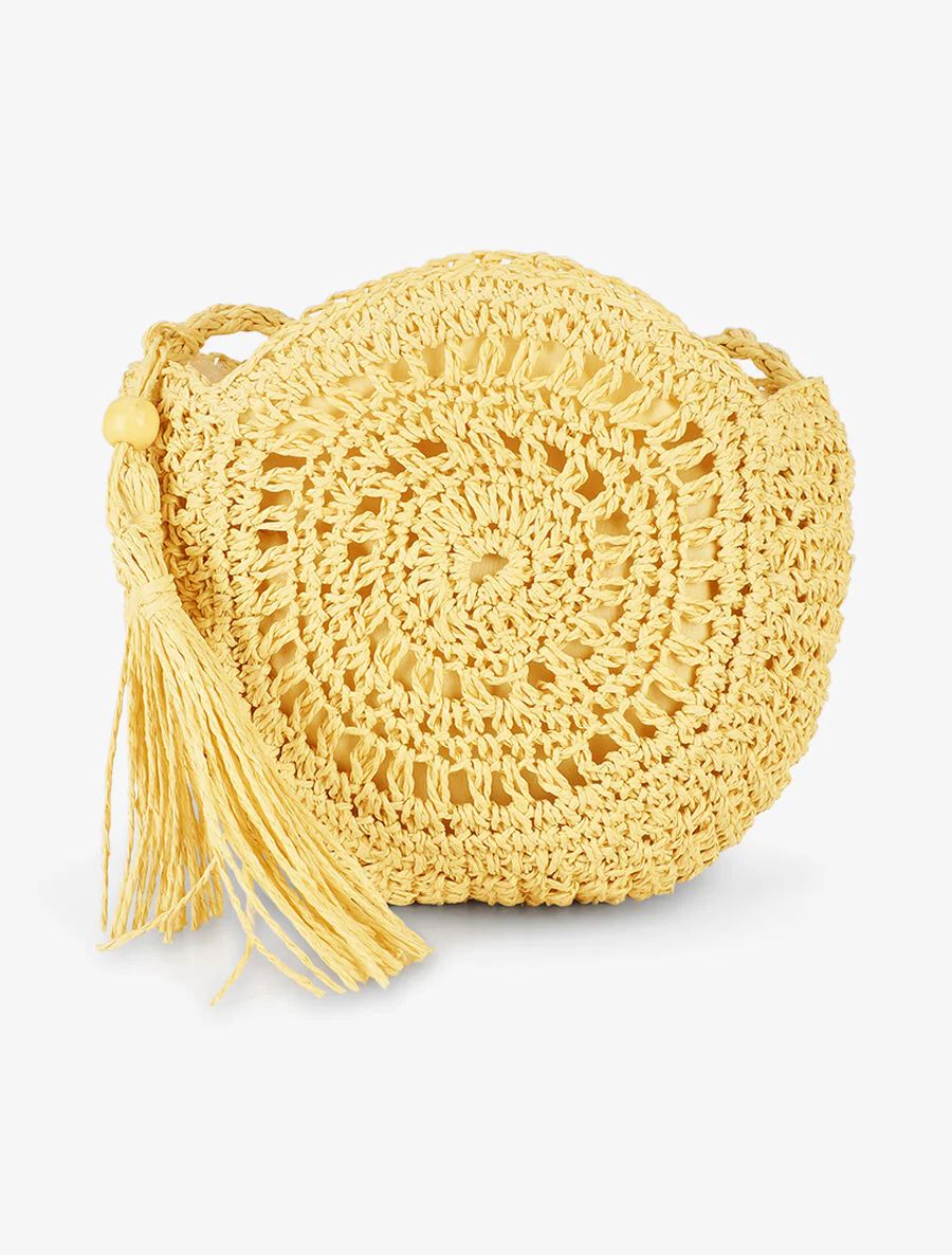 Sac besace Rosa - Jaune