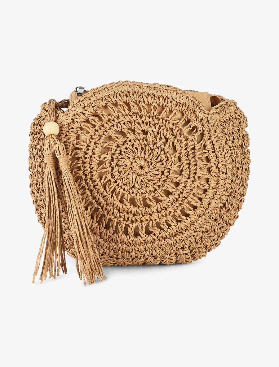 Sac besace Rosa - Beige foncé - Image 2