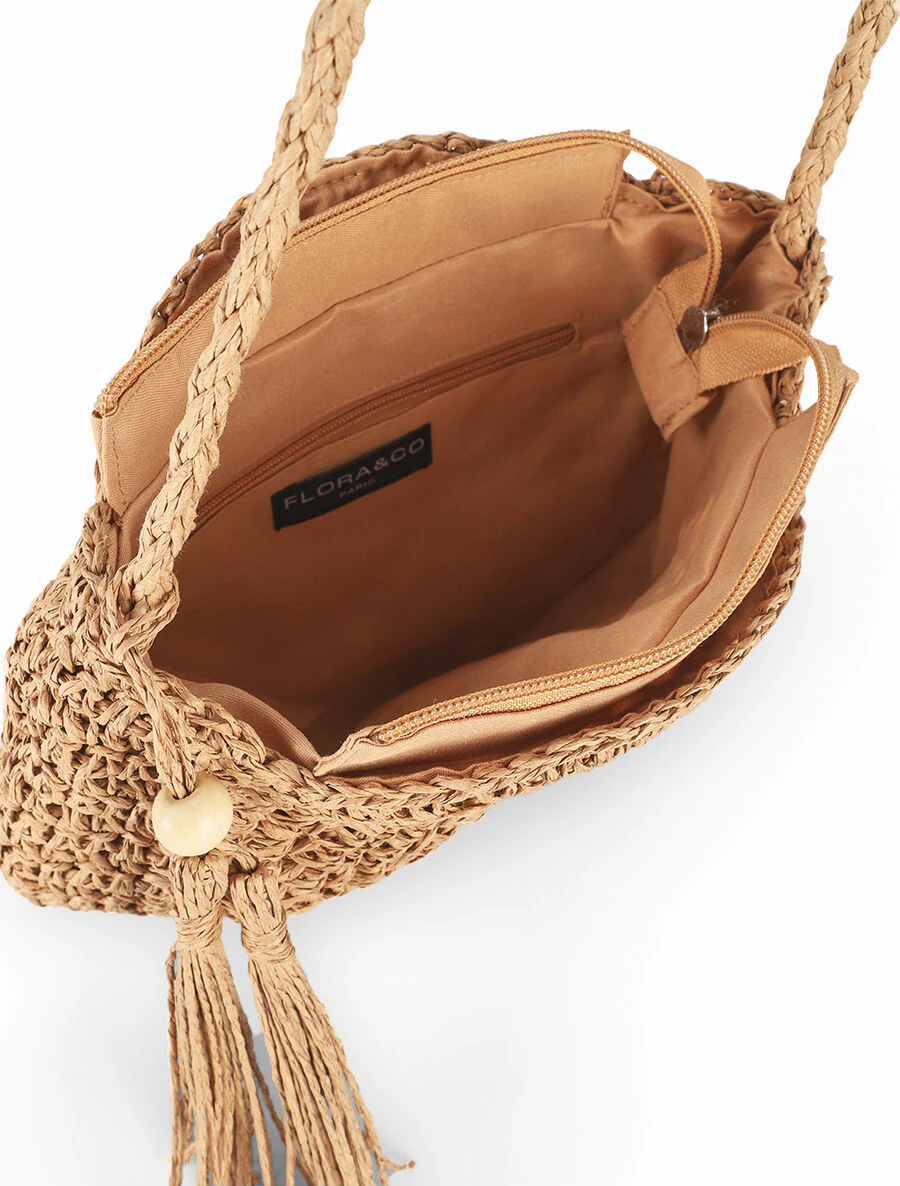 Sac besace Rosa - Beige foncé - Image 5