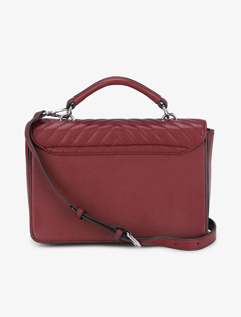 Sac besace Rose - Bordeaux - Image 3