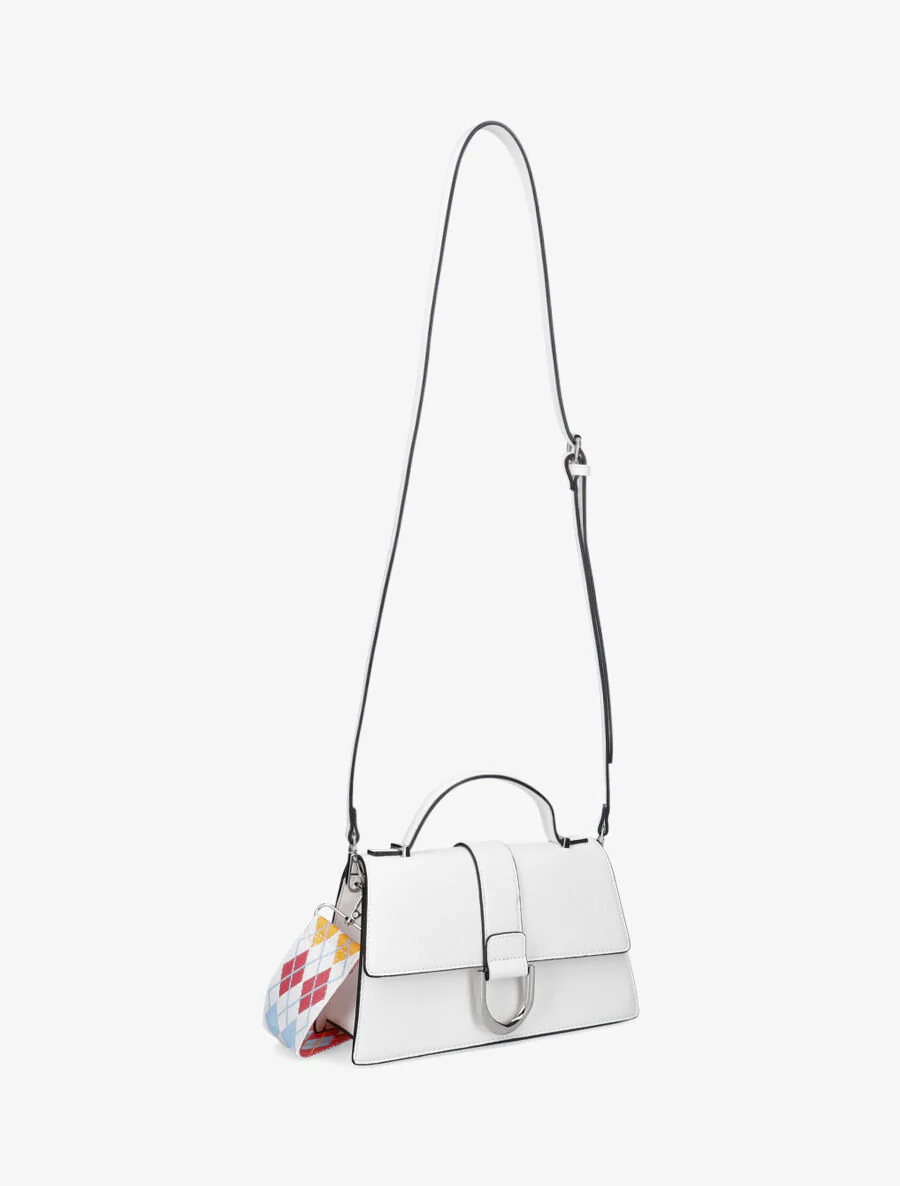 Sac besace Sabrina - Blanc - Image 3