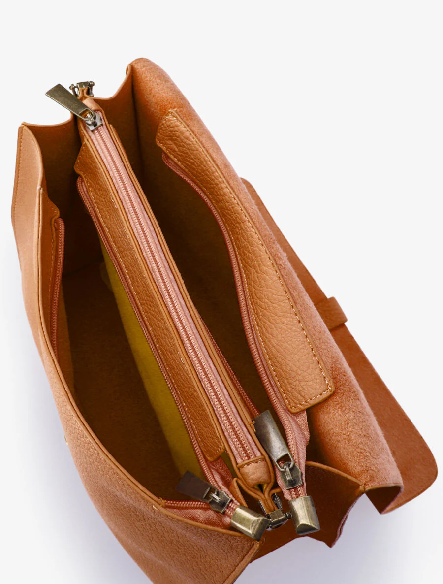 Sac besace Sadia - Camel - Image 4