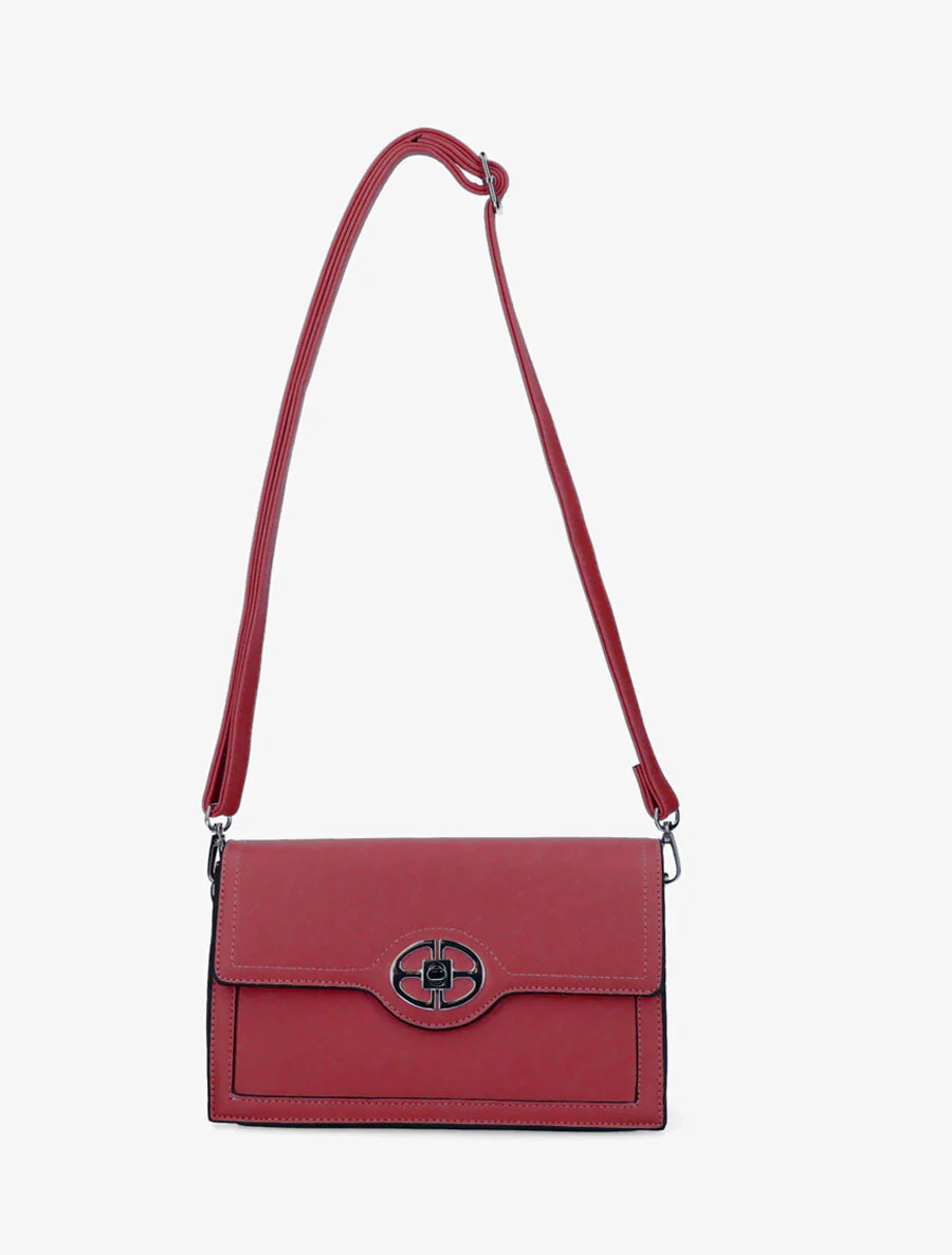 Sac besace Sally - Rouge - Image 3