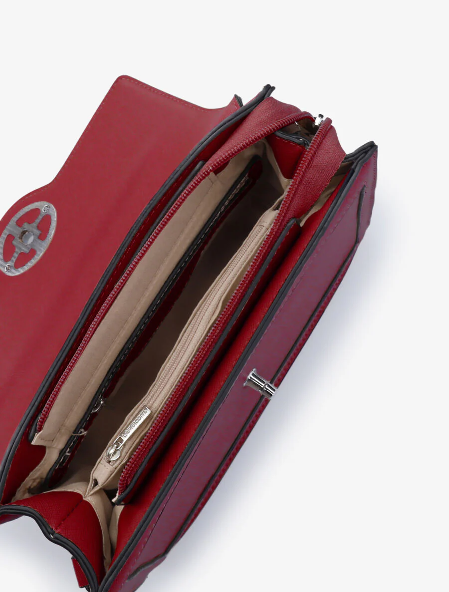 Sac besace Sally - Rouge - Image 4