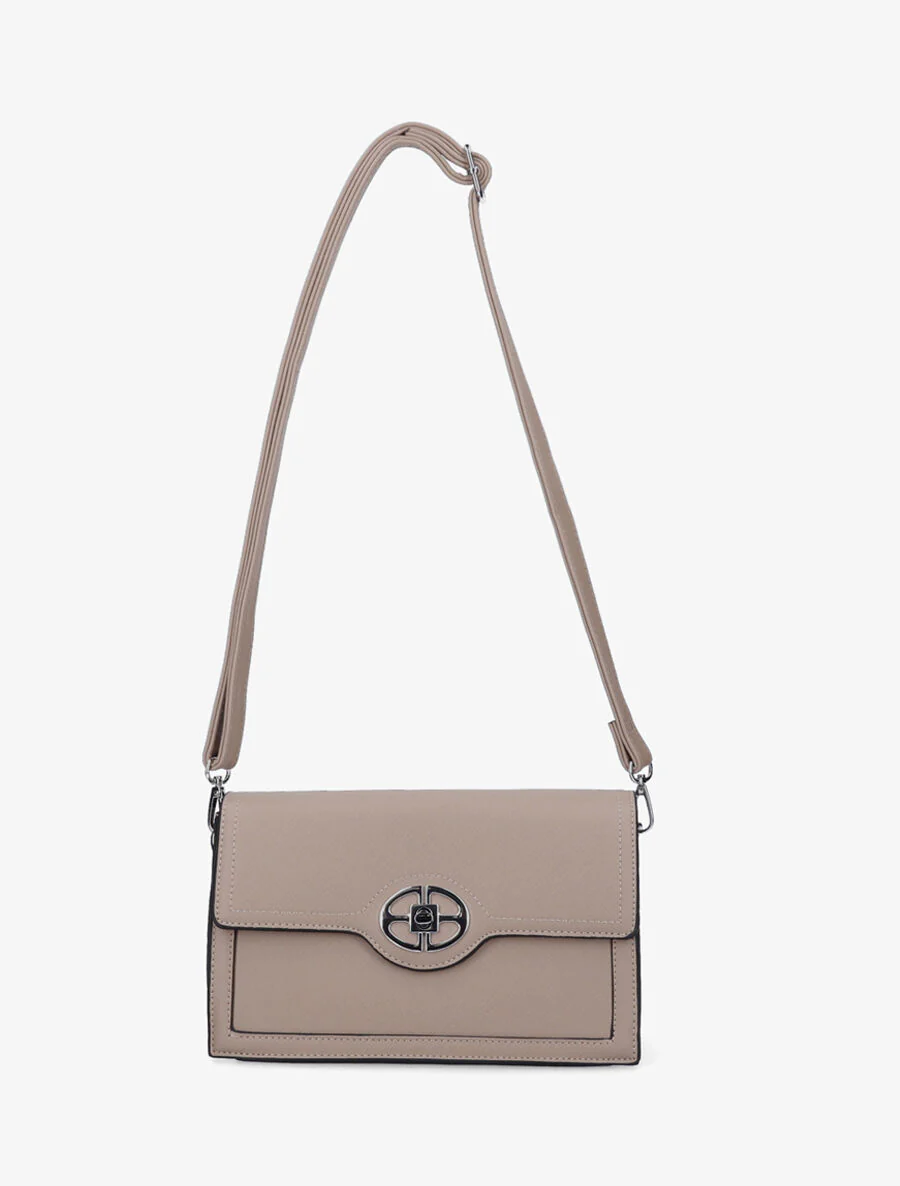 Sac besace Sally - Taupe - Image 3