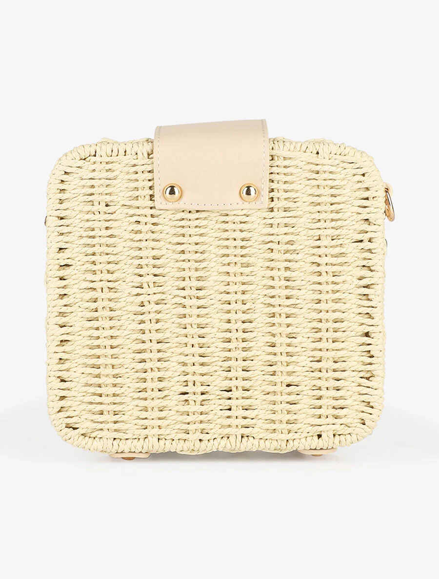 Sac besace Sandrine - Beige - Image 2