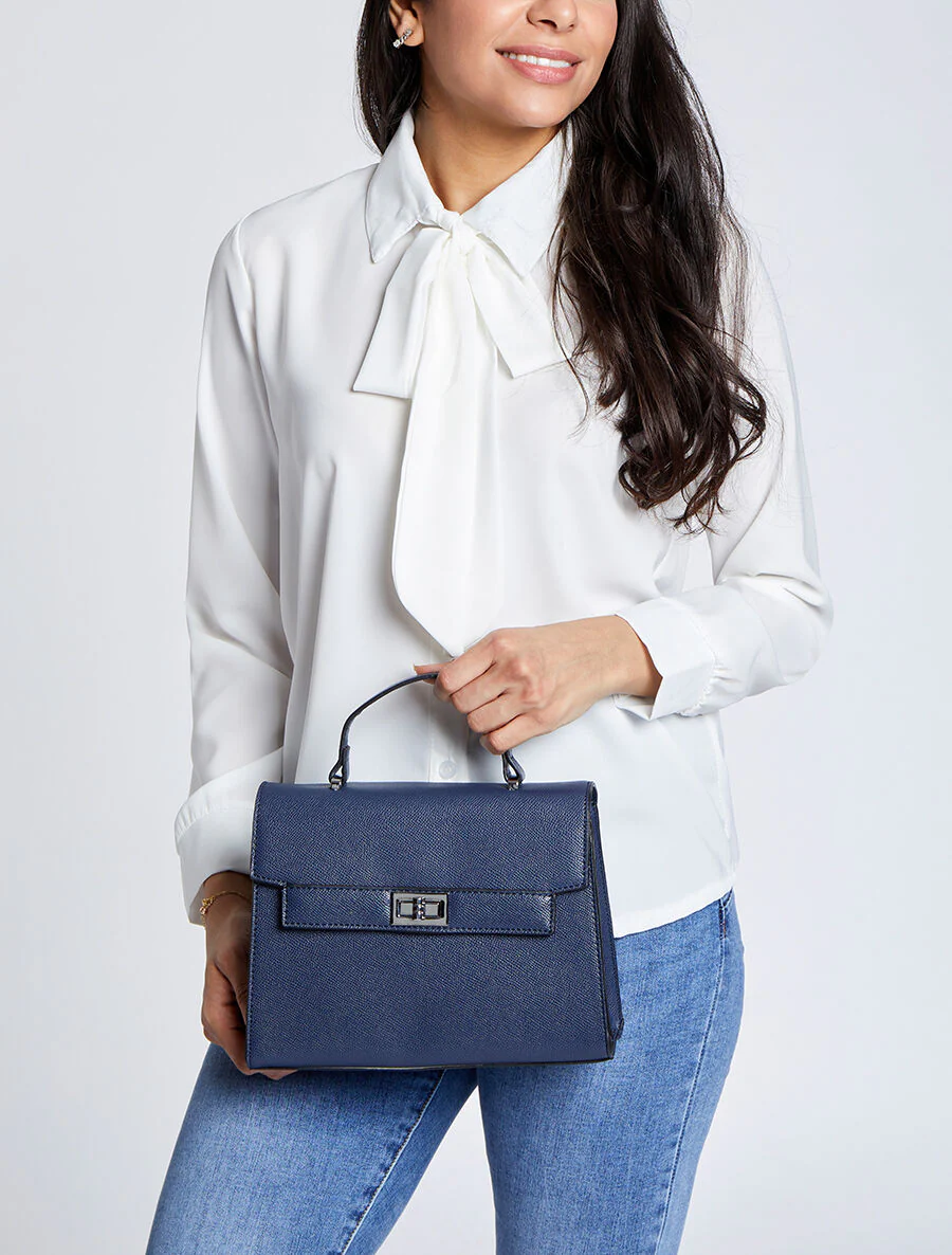 Sac besace Suzanne - Marine - Image 4