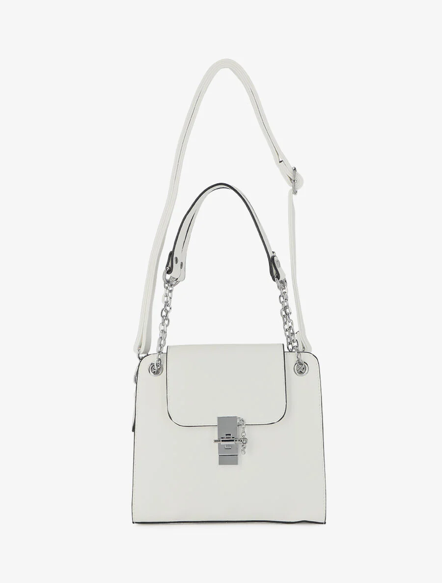 Sac besace Sydney - Blanc - Image 3