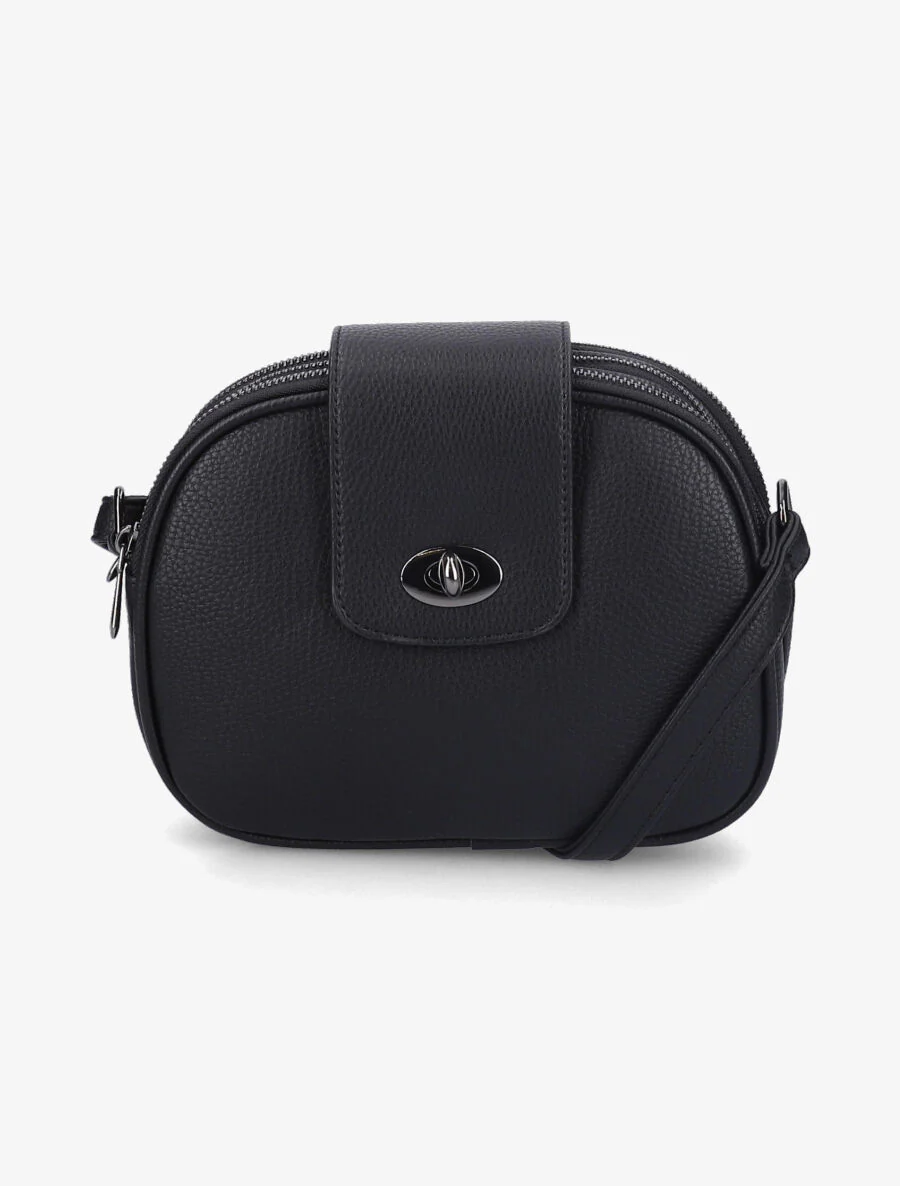 Sac besace Sylvie - Noir