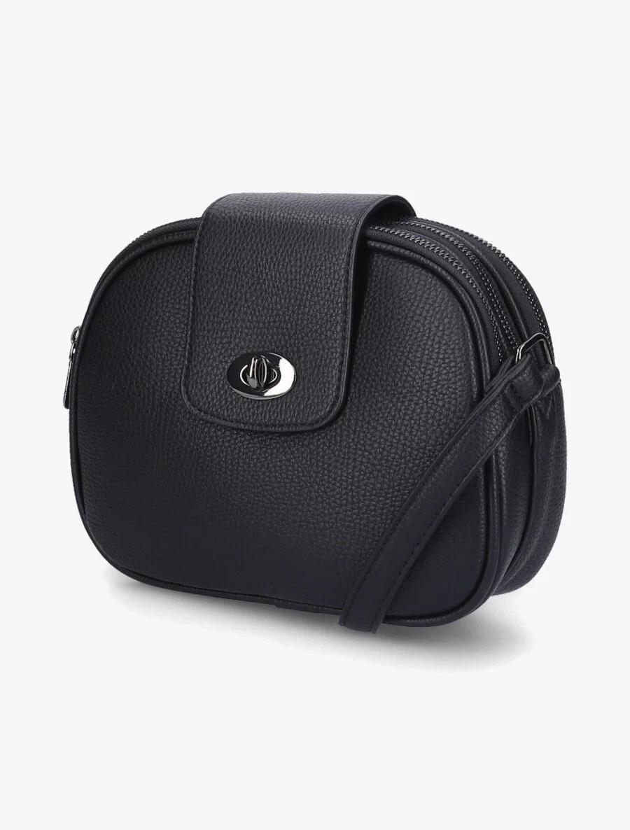 Sac besace Sylvie - Noir - Image 2