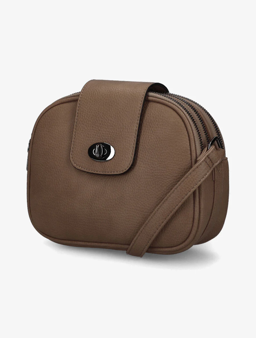 Sac besace Sylvie - Taupe - Image 2