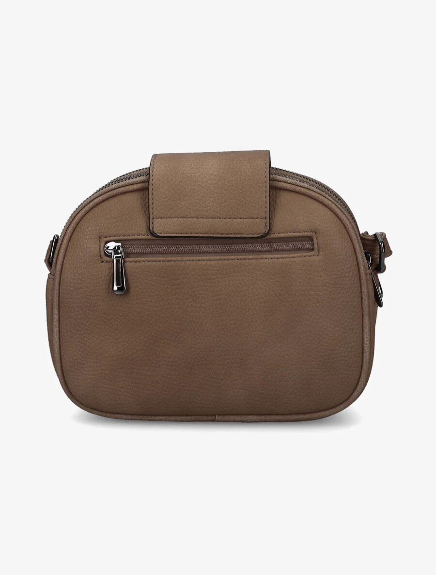 Sac besace Sylvie - Taupe - Image 3