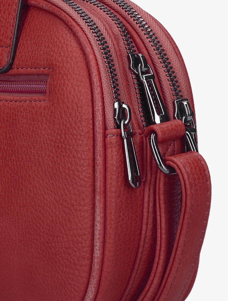 Sac besace Sylvie - Rouge - Image 4