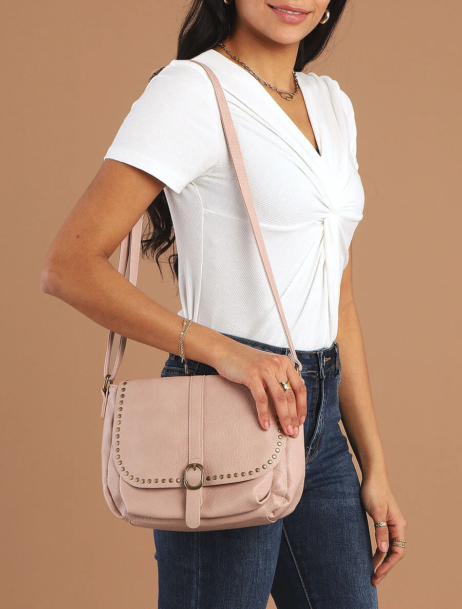Sac besace Ulla - Rose - Image 6