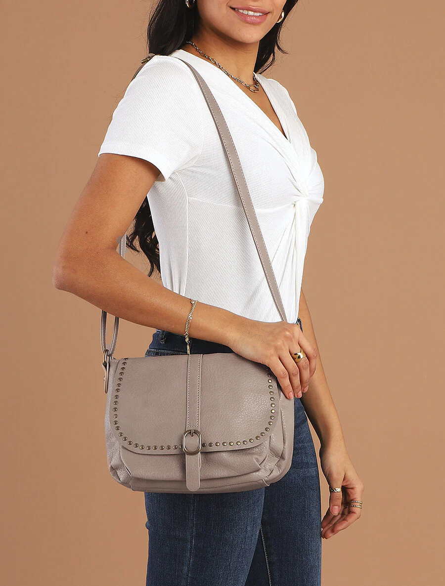 Sac besace Ulla - Taupe - Image 6