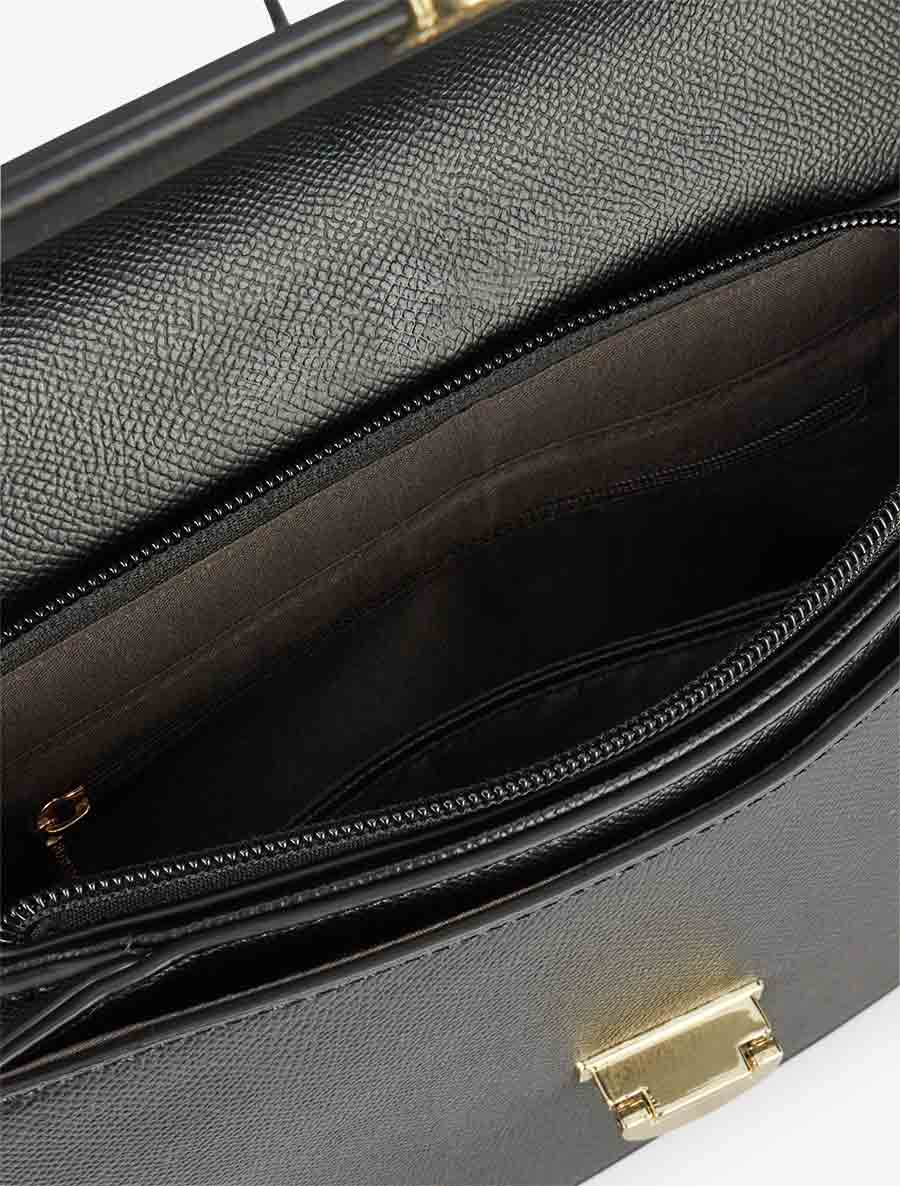 Sac besace Valene - Noir - Image 4