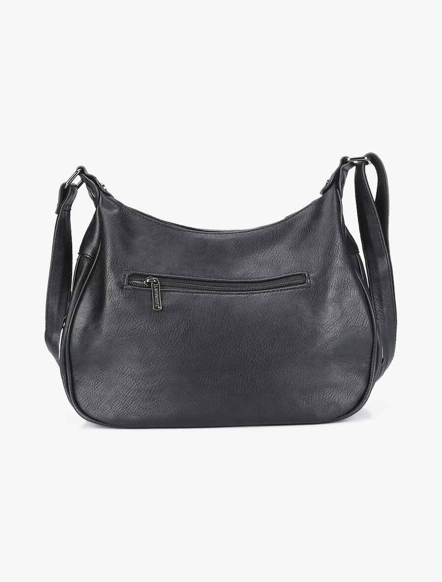 Sac besace Valeria - Noir - Image 2