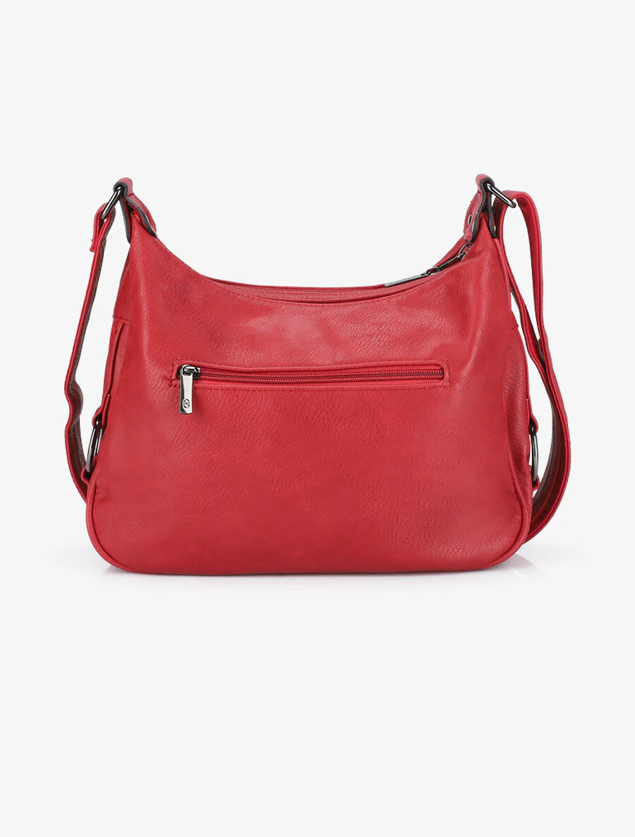 Sac besace Valeria - Rouge - Image 2