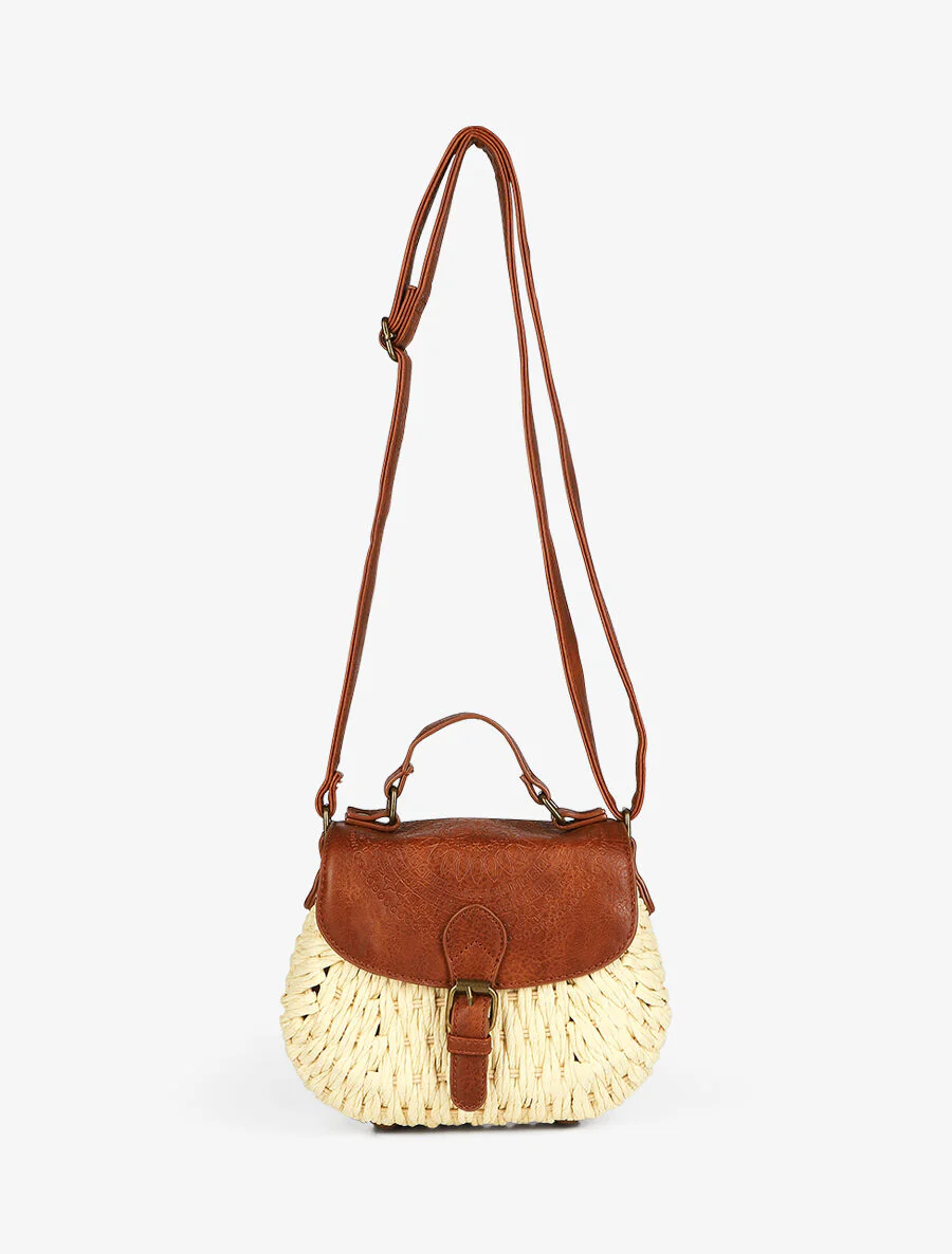 Sac besace Vanessa - Beige - Image 3