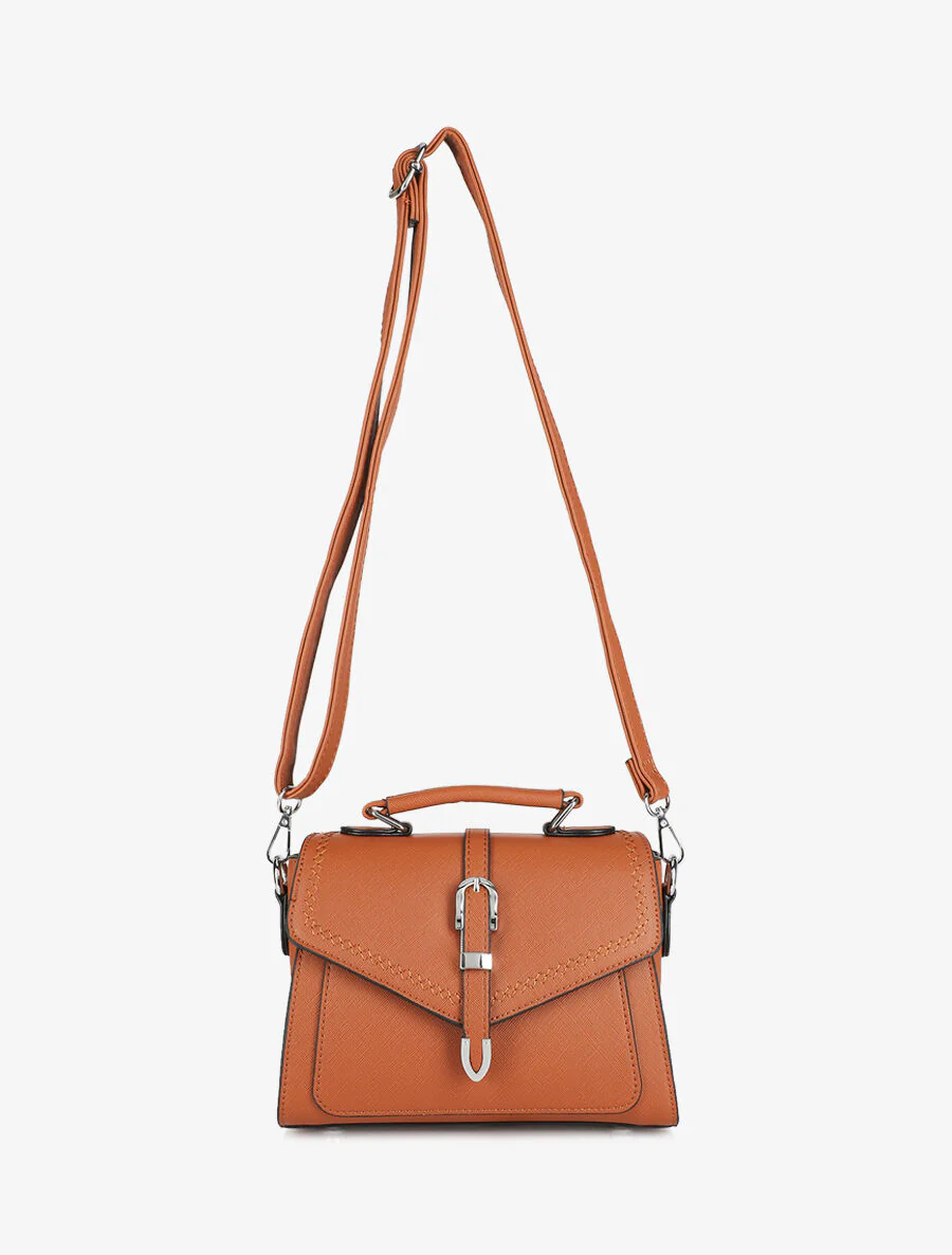 Sac besace Veronica - Camel - Image 3