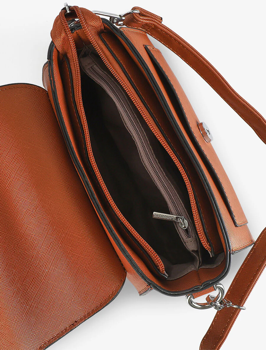 Sac besace Veronica - Camel - Image 4