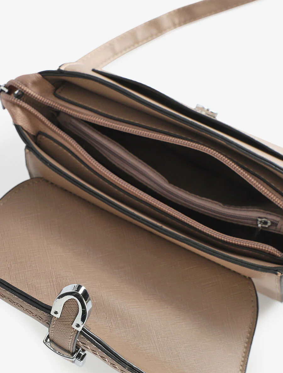 Sac besace Veronica - Taupe - Image 4