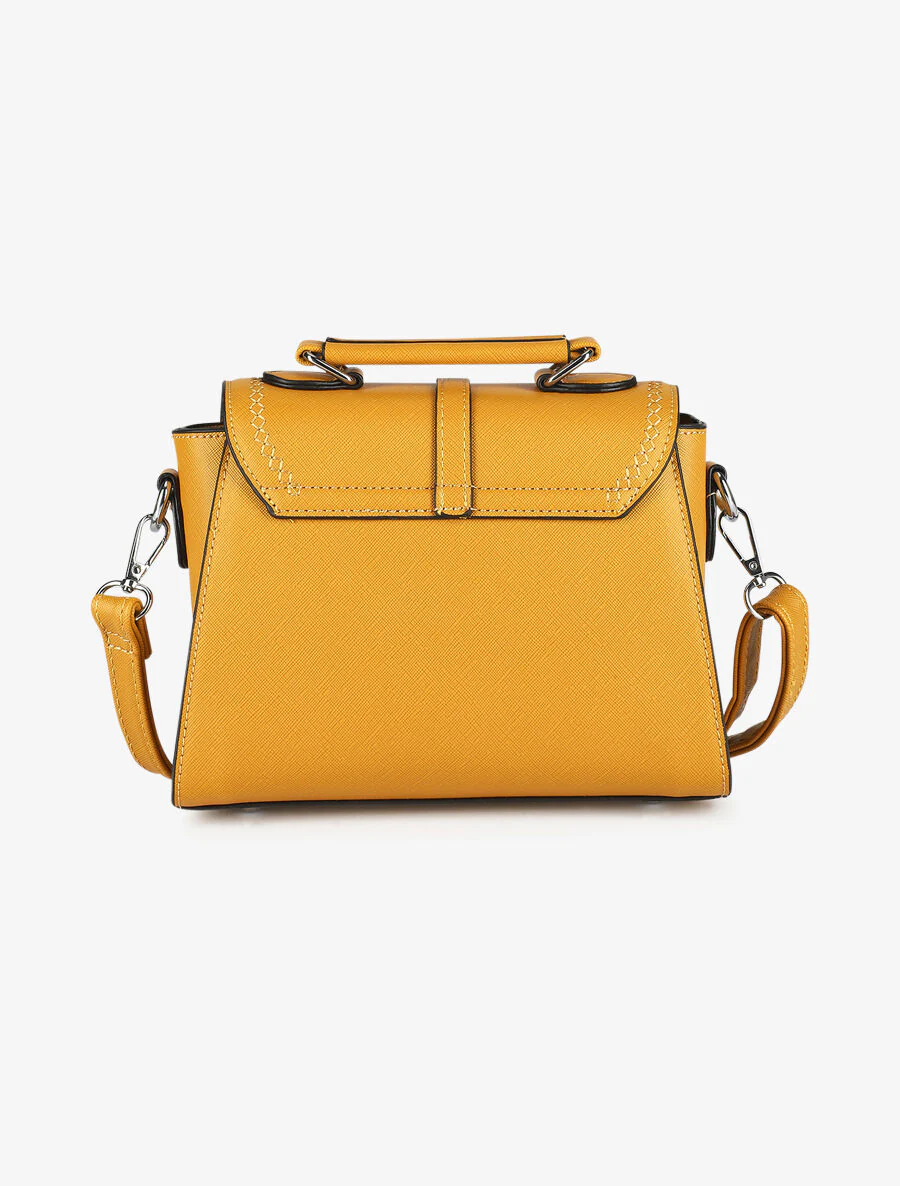 Sac besace Veronica - Jaune moutarde - Image 2
