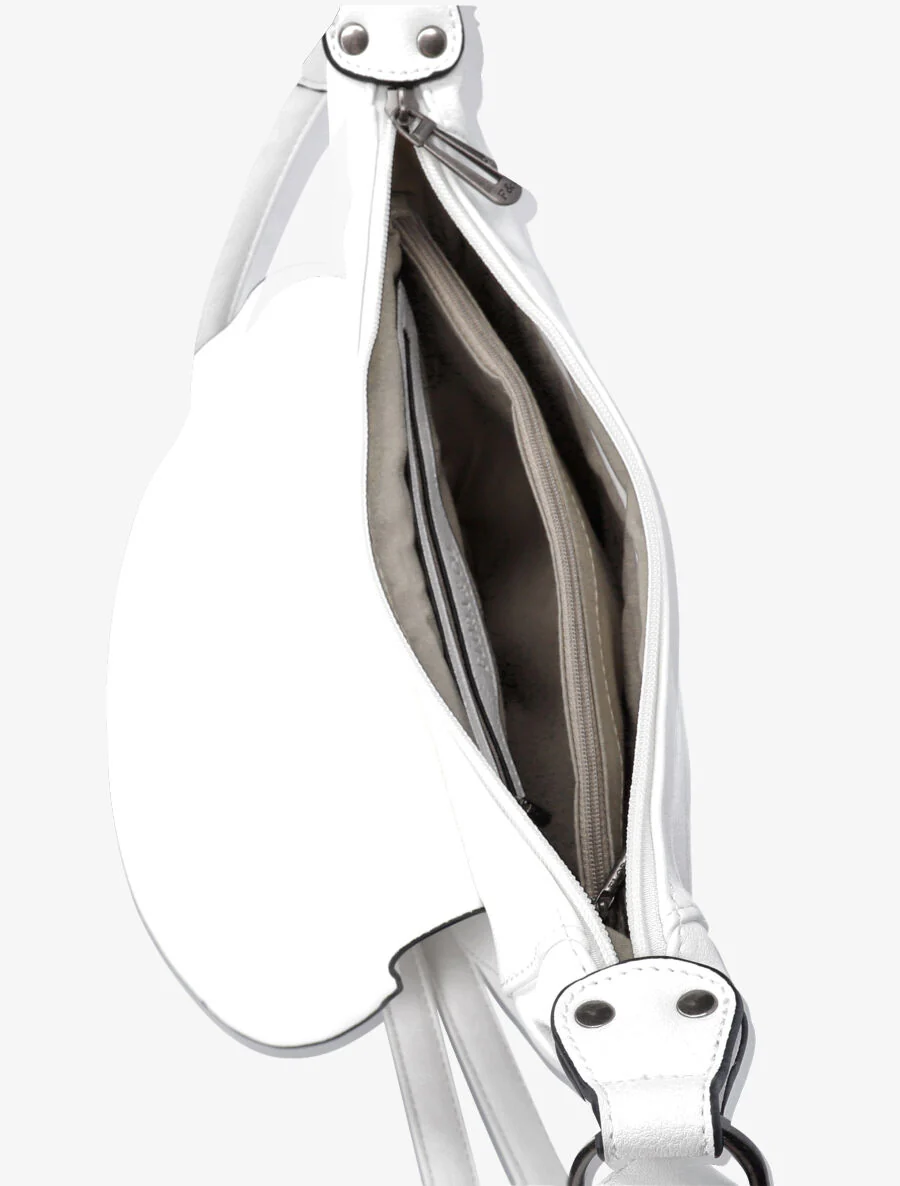 Sac besace Yetzel - Blanc - Image 5