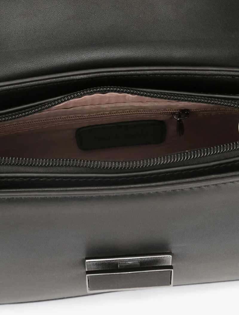 Sac besace Yvone - Noir - Image 4