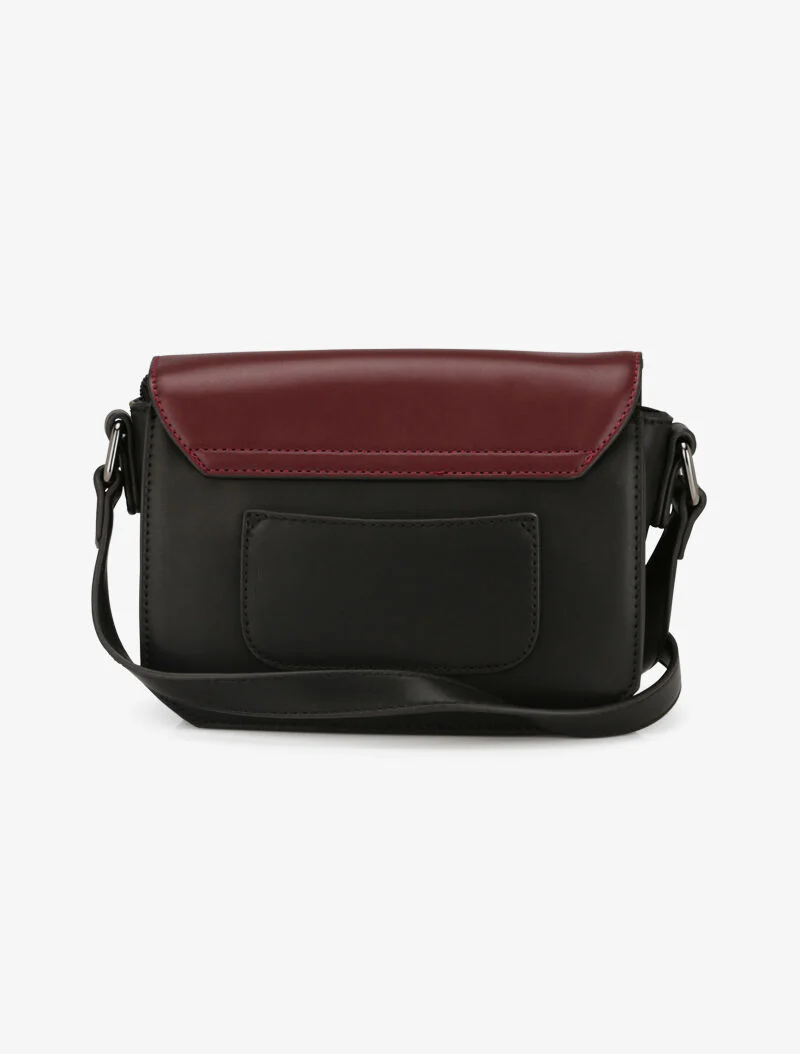 Sac besace Yvone - Bordeaux - Image 3