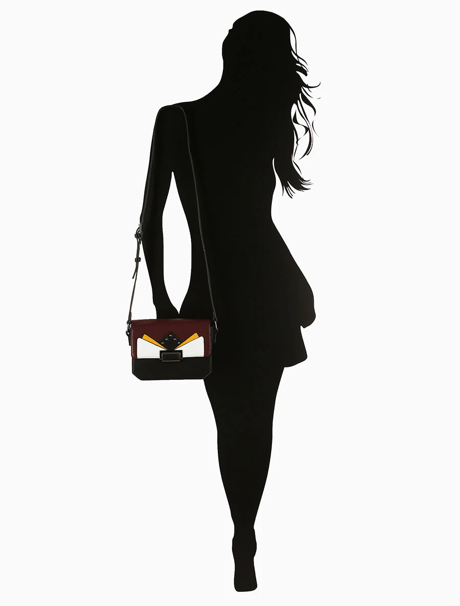 Sac besace Yvone - Bordeaux - Image 5