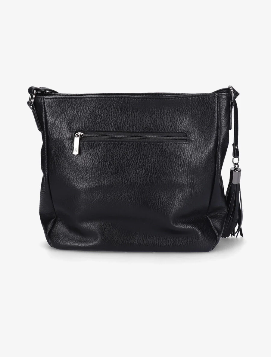 Sac besace Zoé - Noir - Image 3