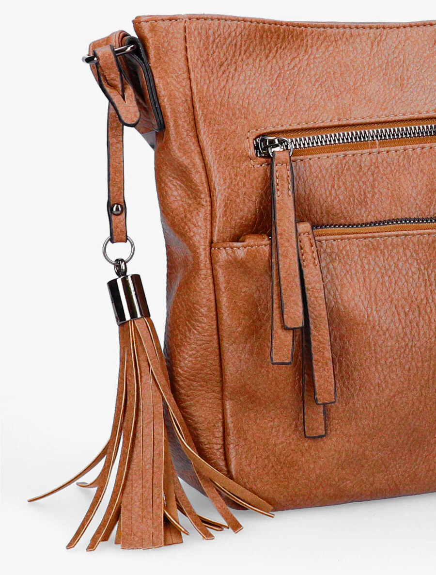 Sac besace Zoé - Camel - Image 4