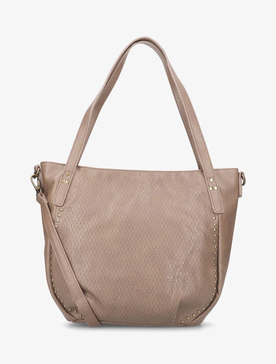 Sac cabas Amilia - Beige foncé