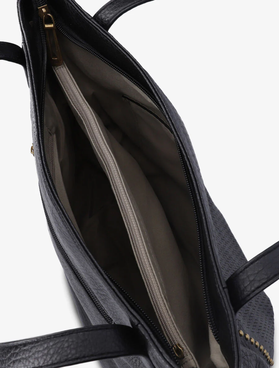 Sac cabas Amilia - Noir - Image 6