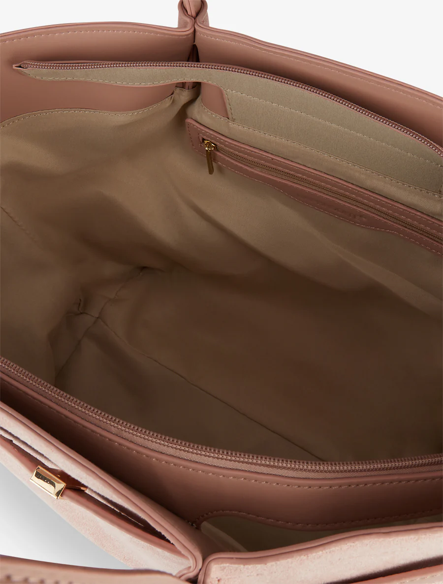 Sac cabas Annelise - Rose - Image 4