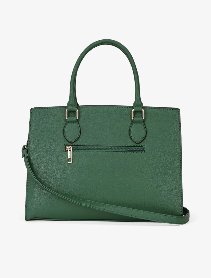 Sac cabas Caroline - Vert - Image 3