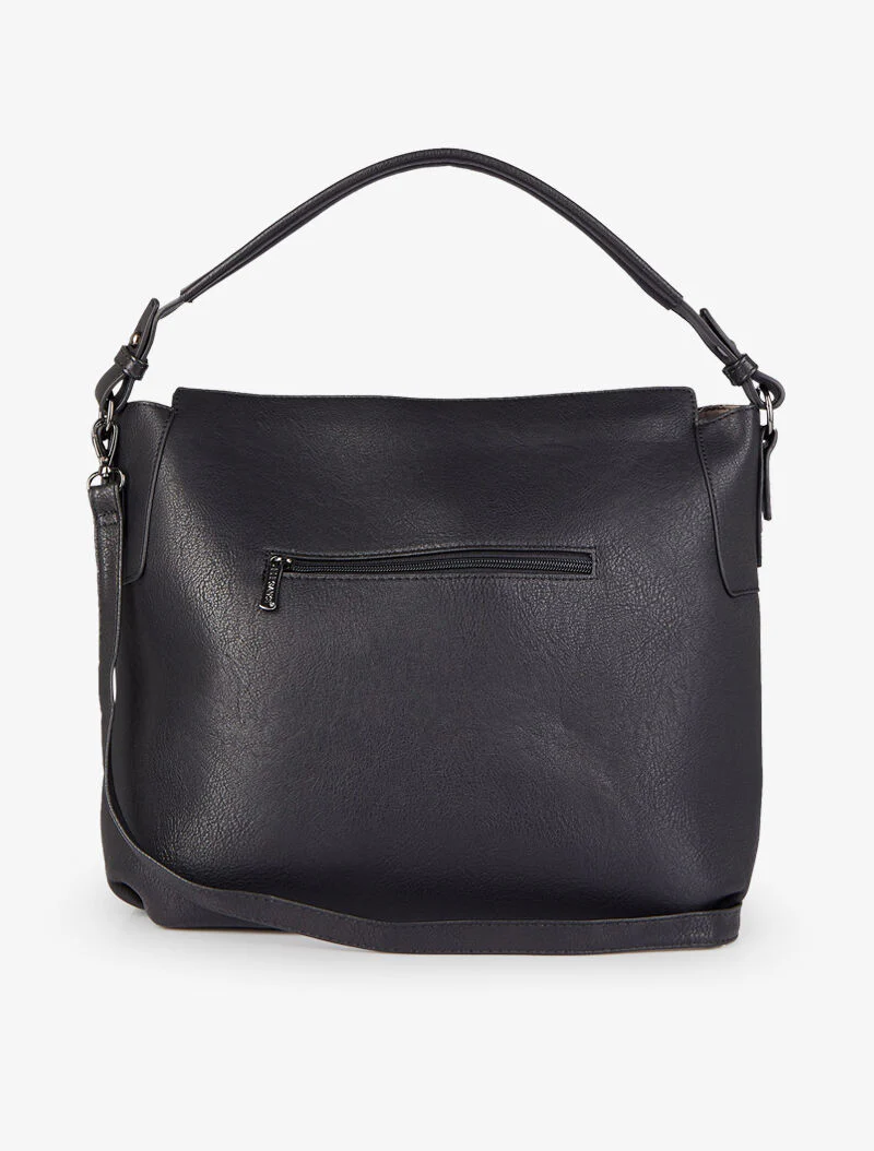 Sac cabas Danielle - Noir - Image 3